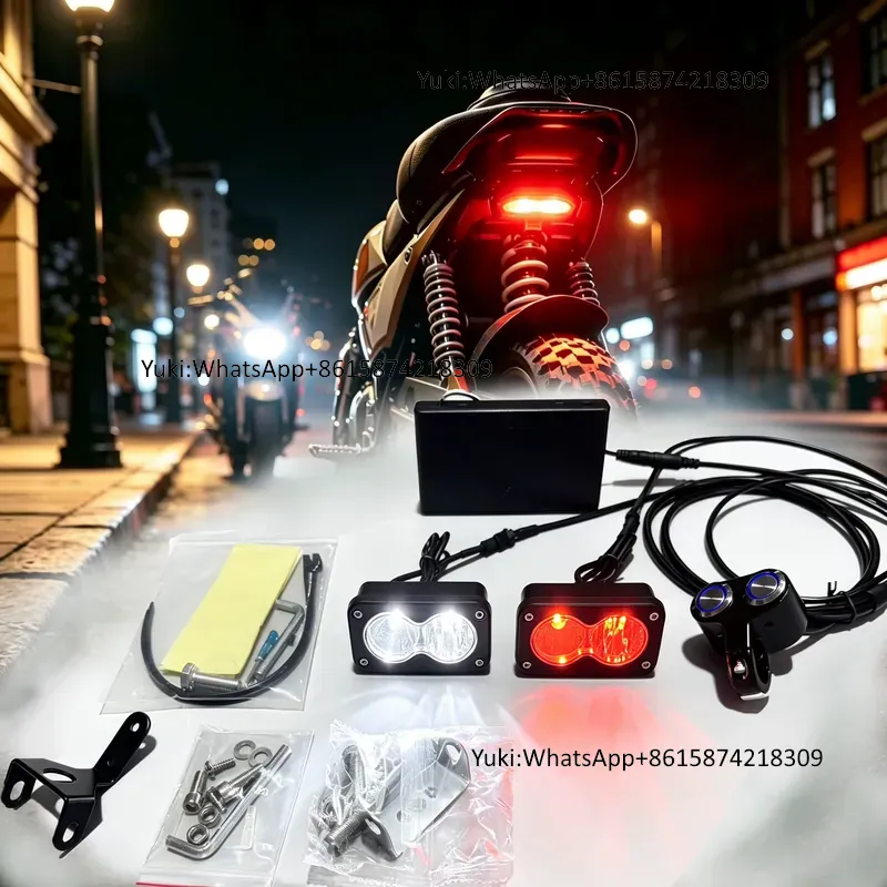 Bike Tail Light - Trontech Universal Battery Powered Dual Lens