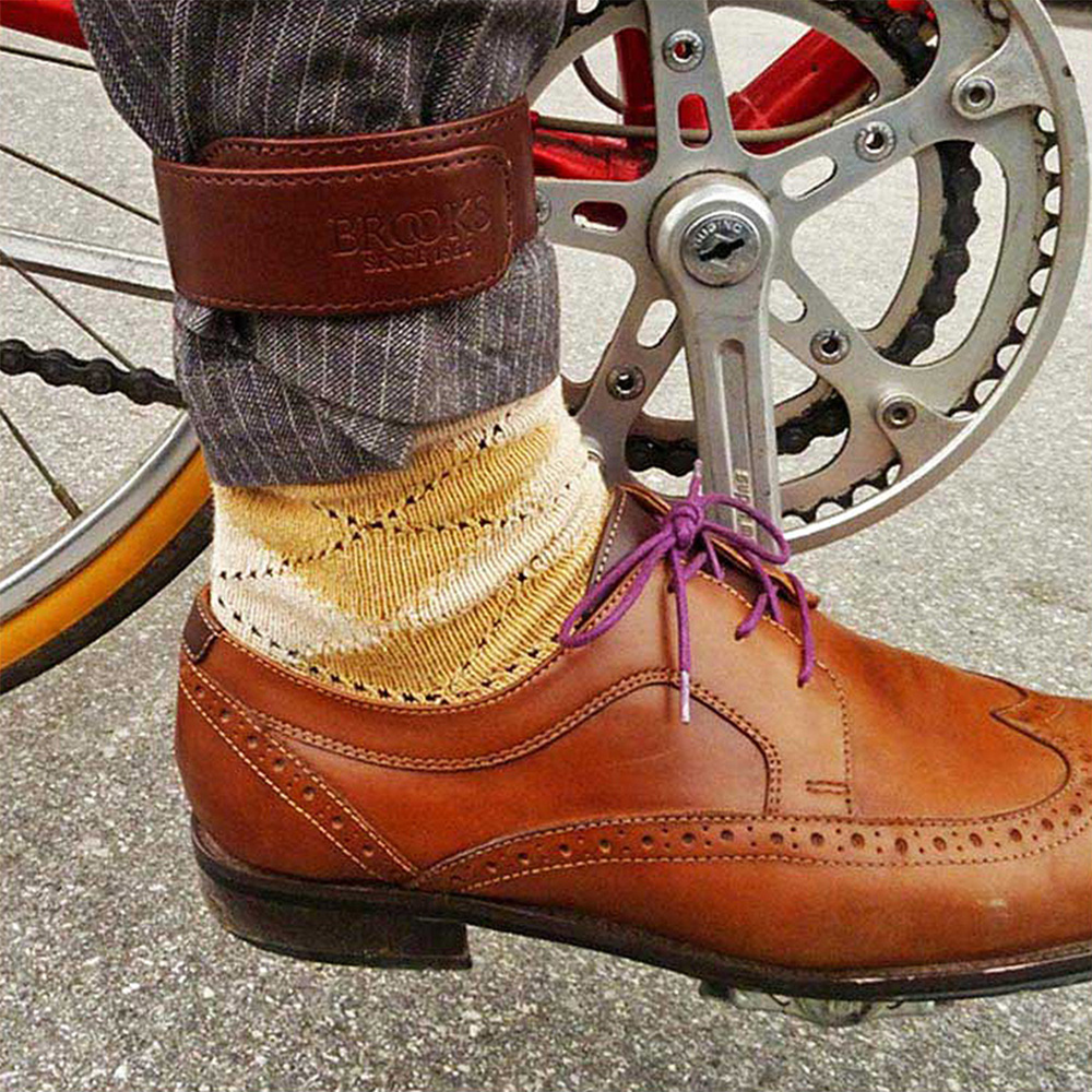 Cycling Gear Lycra - Brooks Commuter Cycling Leg Strap Bike