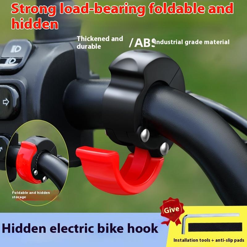 Cycling Gear Hanger - (BF06)1 Set Bicycle Scooter Motorcycle Helmet