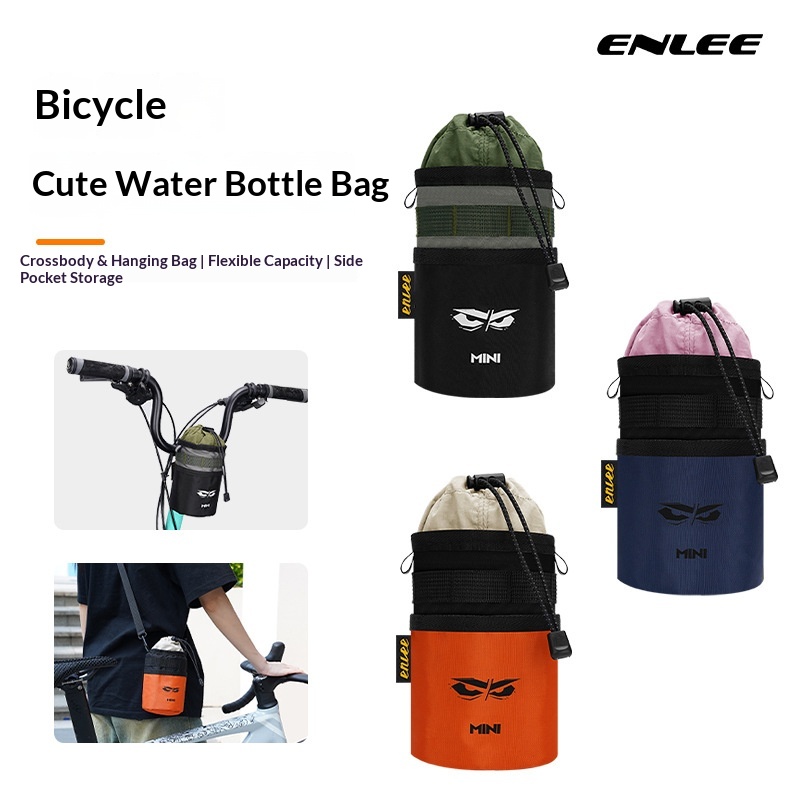 Cycling Gear Pouch - Enlee Bicycle Water Bottle Bag Mountain