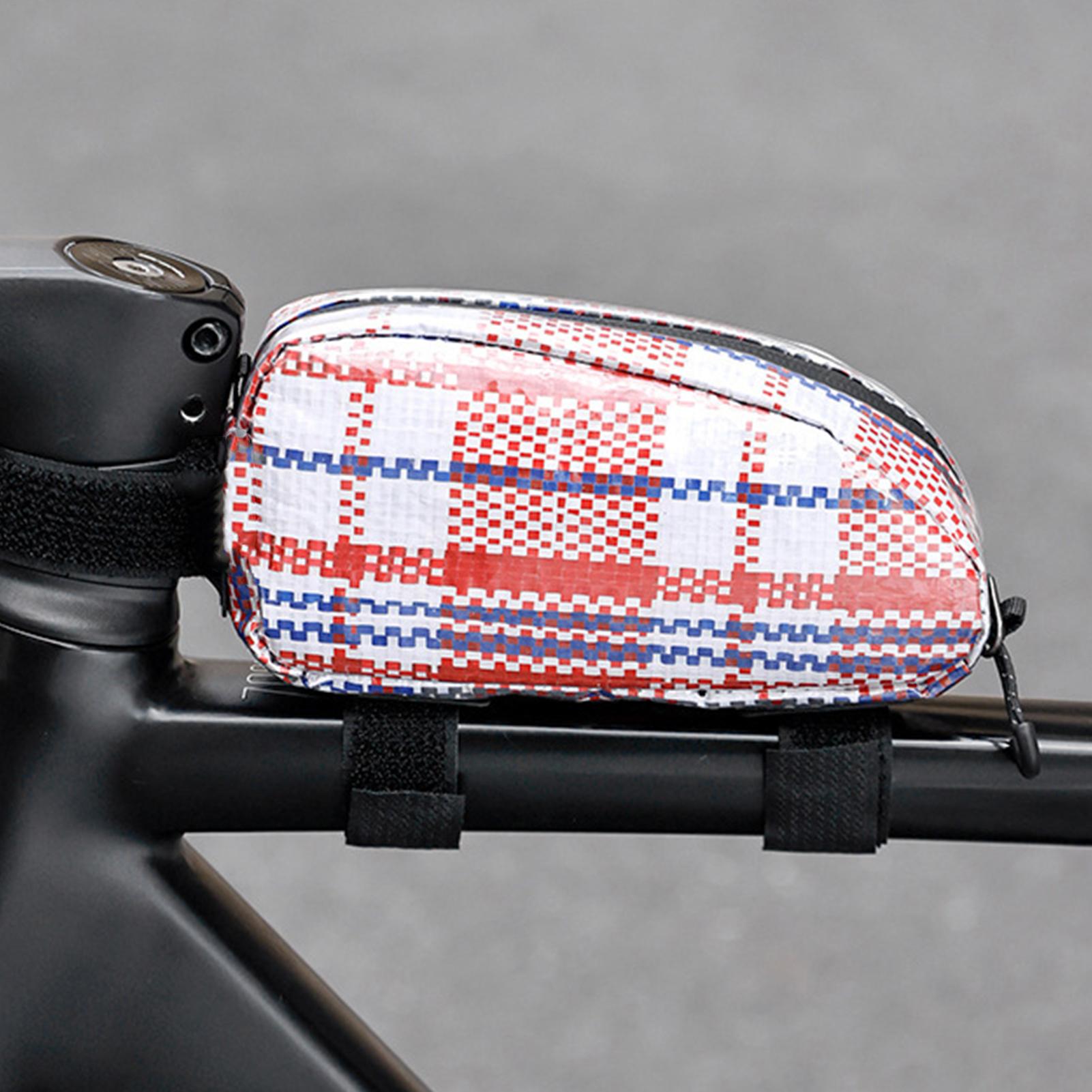 Bike Top Tube Bag Waterproof C - Cycling Gear Pouch ulasan dan harga