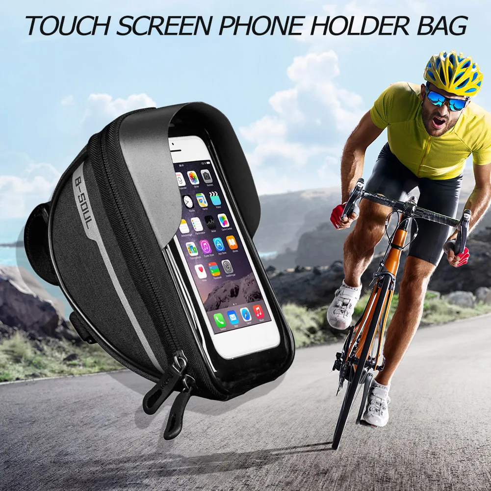 Touch Screen Waterproof Bike H - Cycling Gear Pouch ulasan dan harga
