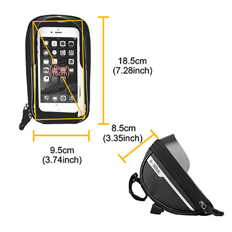 Touch Screen Waterproof Bike H - Cycling Gear Pouch ulasan dan harga