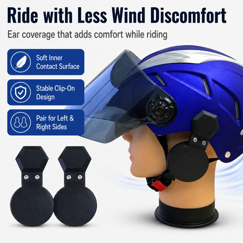 Clip-On Helmet Ear Covers for  - Bicycle Helmet ulasan dan harga