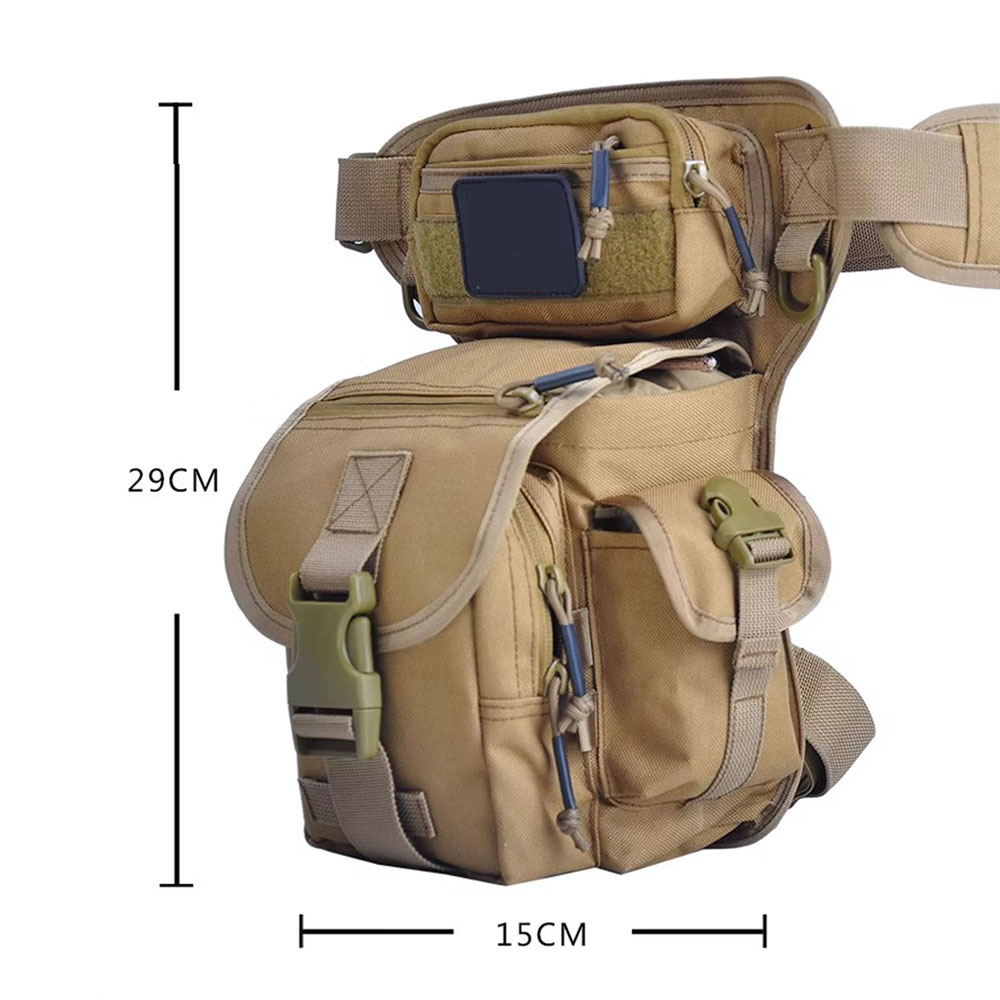 Tactical Drop Leg Bag Motorcyc - Cycling Gear Pouch ulasan dan harga