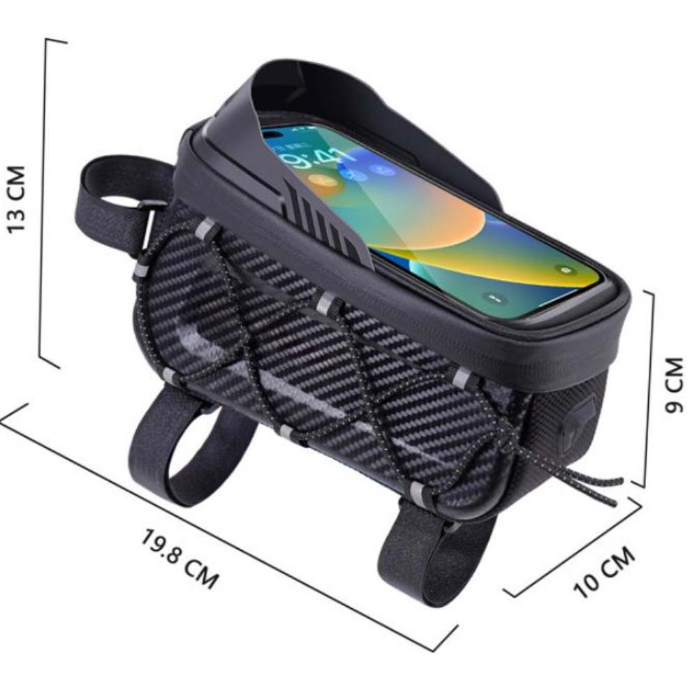 EVA Hard Shell Bicycle Beam Ba - Cycling Gear Pouch ulasan dan harga