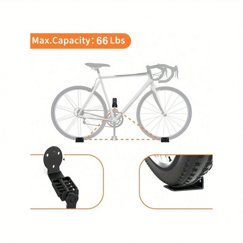 Iron Horizontal Bike Pedal Han - Cycling Gear Hanger ulasan dan harga