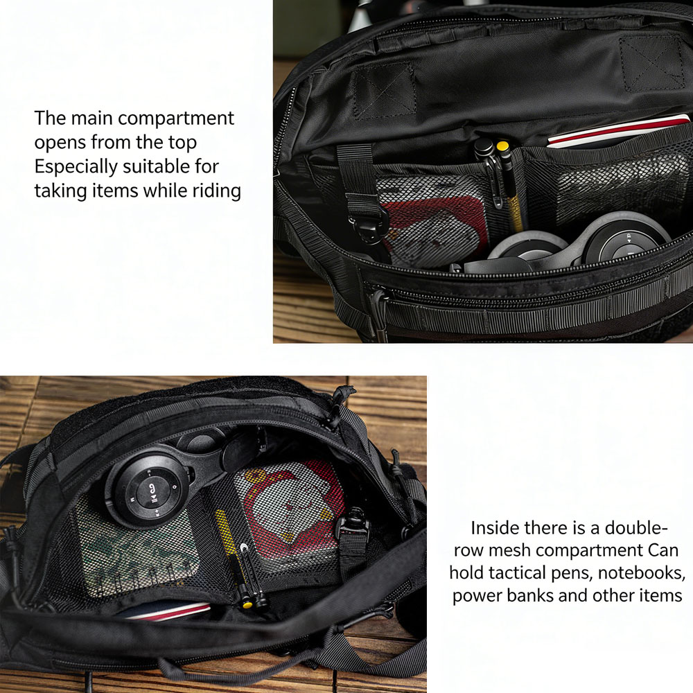 Tactical Sling Bag Multi Shoul - Cycling Gear Pouch ulasan dan harga
