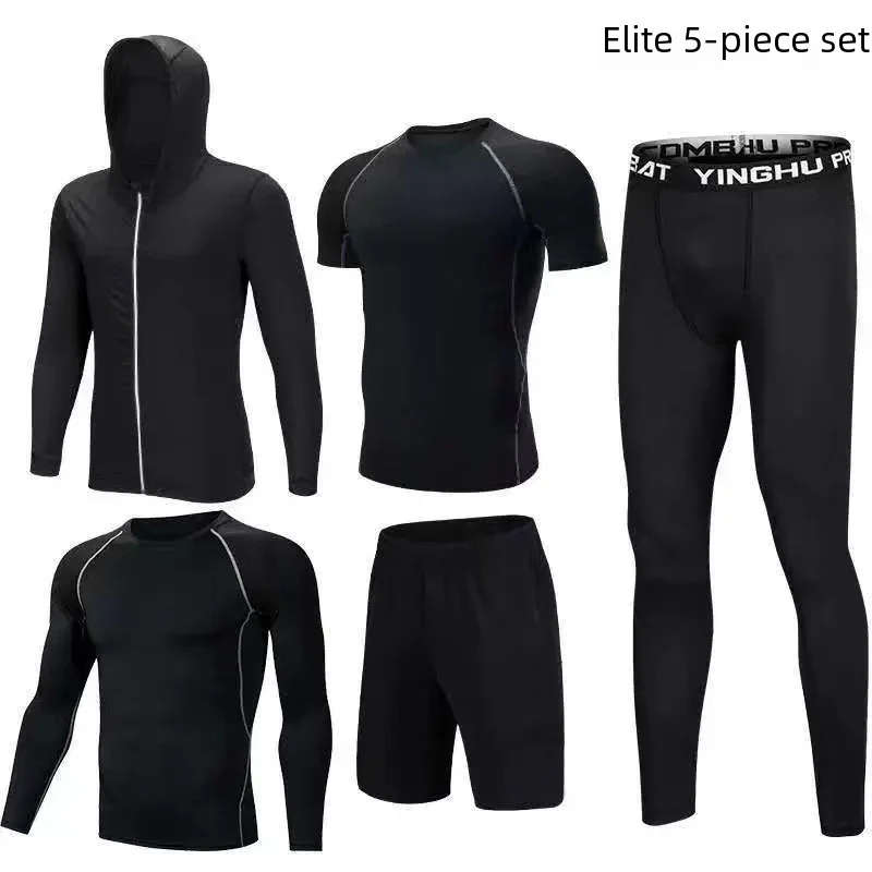Sports suit men running fitnes - Cycling Gear Clothing ulasan dan harga