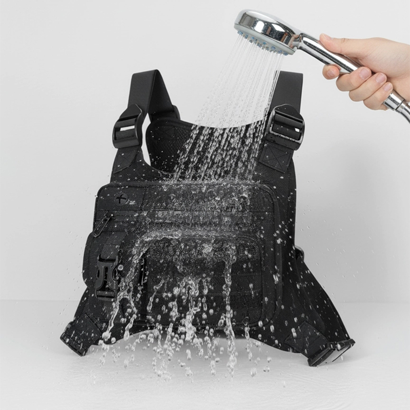 Tactical Chest Rig Bag Men Wat - Cycling Gear Pouch ulasan dan harga