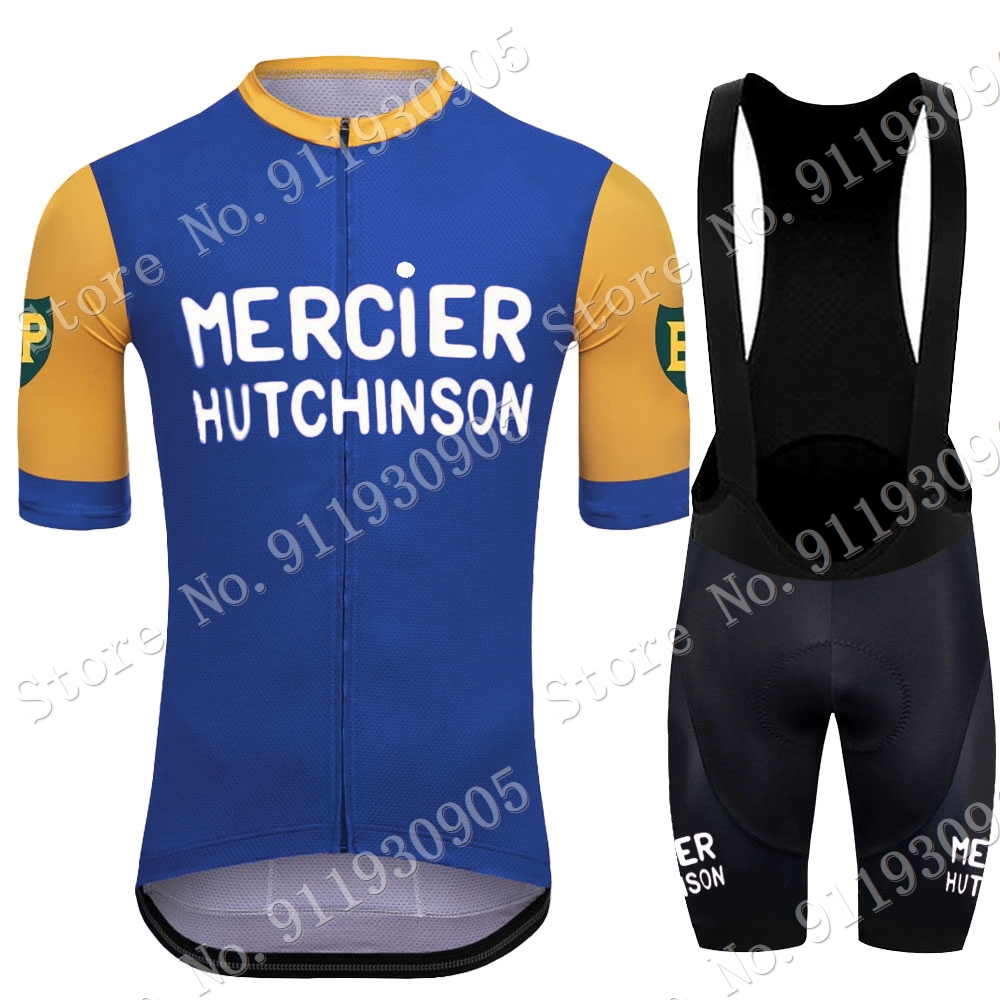 2023 Mercier Pro Team Retro Cy - Cycling Bib Shorts ulasan dan harga