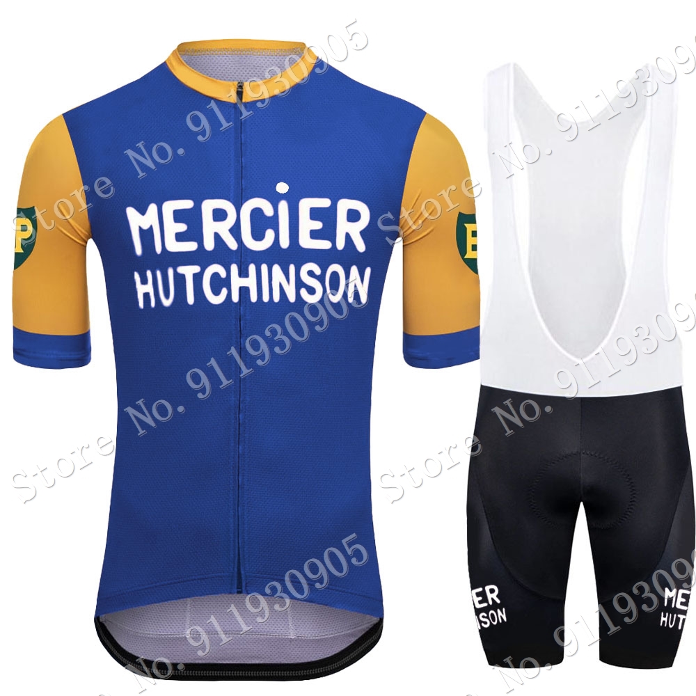 2023 Mercier Pro Team Retro Cy - Cycling Bib Shorts ulasan dan harga