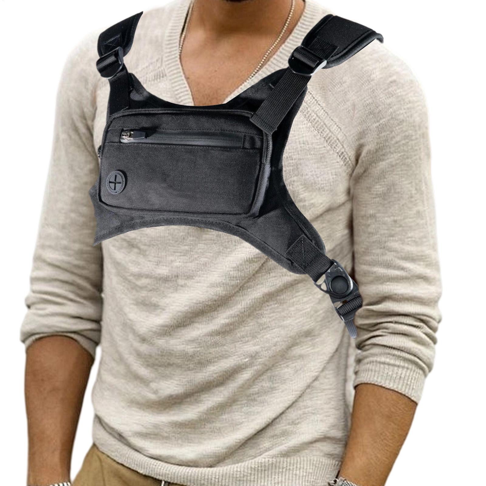 Running Chest Pack Hiking Ches - Cycling Gear Pouch ulasan dan harga
