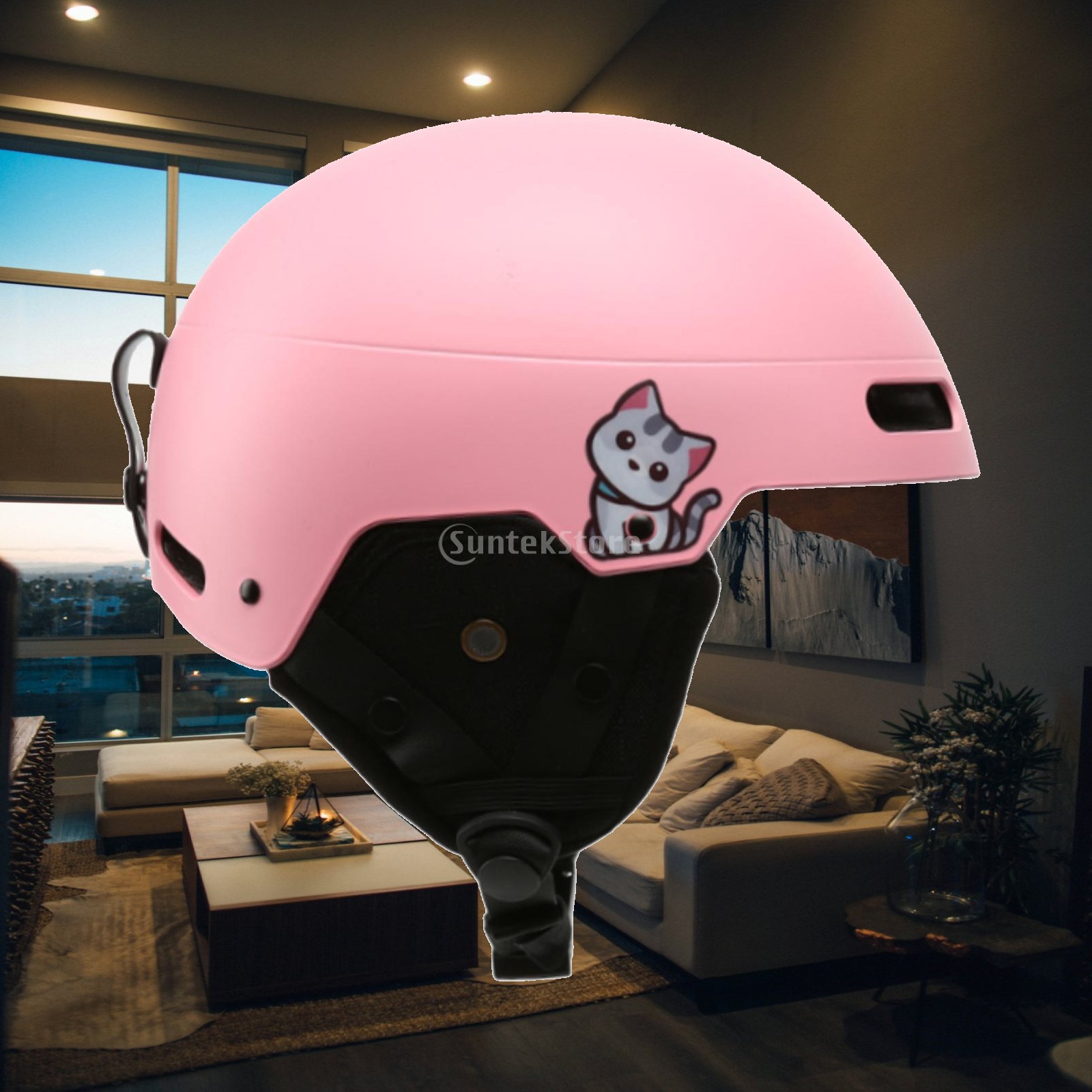 Ski Helmet Adjustable Portable - Bicycle Helmet ulasan dan harga