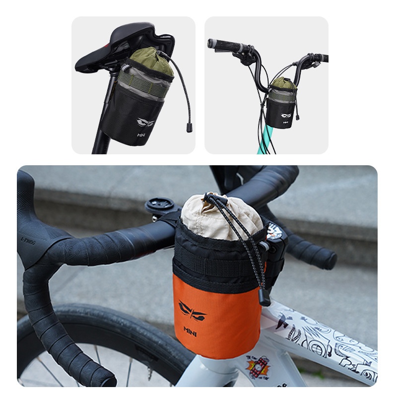 Enlee Bicycle Water Bottle Bag - Cycling Gear Pouch ulasan dan harga