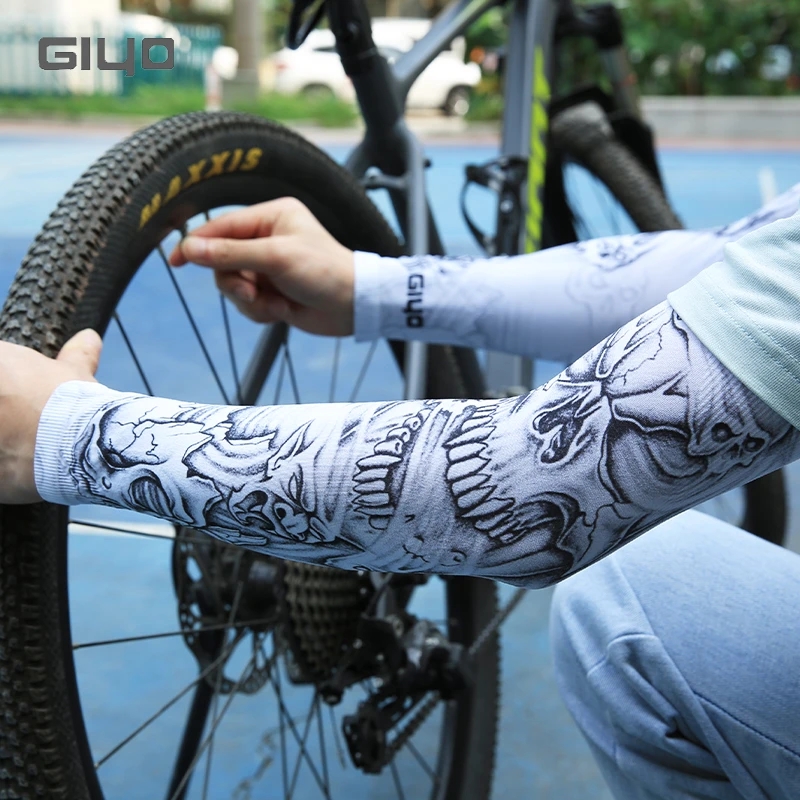 GIYO Ice Fabric Running Arm Wa - Cycling Gear Lycra ulasan dan harga