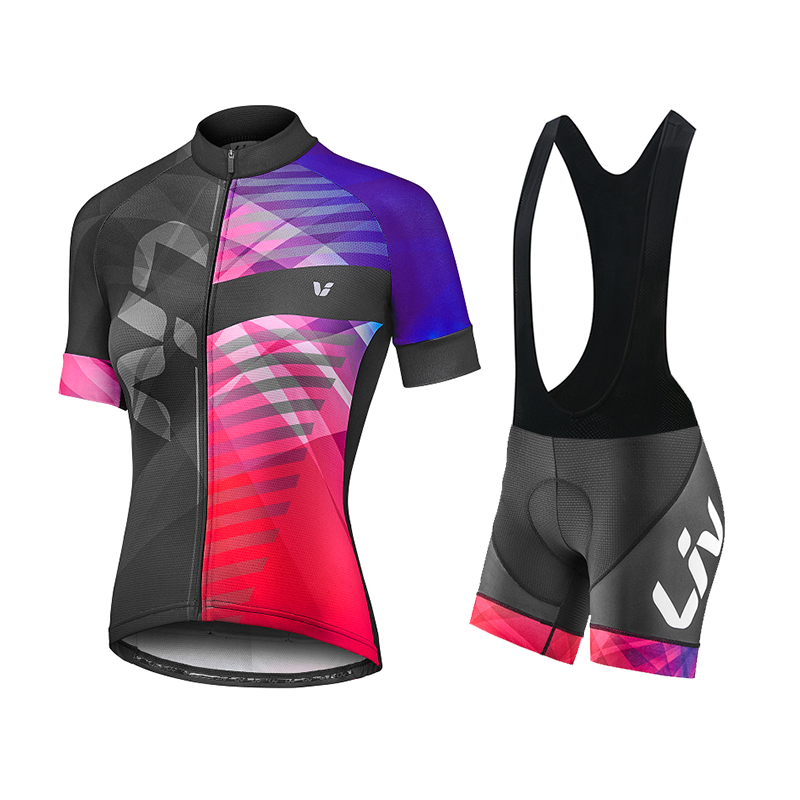 LIV Summer Cycling Jersey Bib  - Cycling Bib Shorts ulasan dan harga